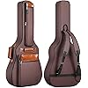 CAHAYA Guitar Bag 40 41 42 In 6 Pockets Guitar Case Water Resistent Oxford Cloth 0.5 In Extra Thick Sponge Padded for Acoustic Classical Guitar with Anti-theft Pocket CY0150