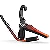 Kyser Quick-Change Capo for 6-string acoustic guitars, Sunburst, KG6SNB