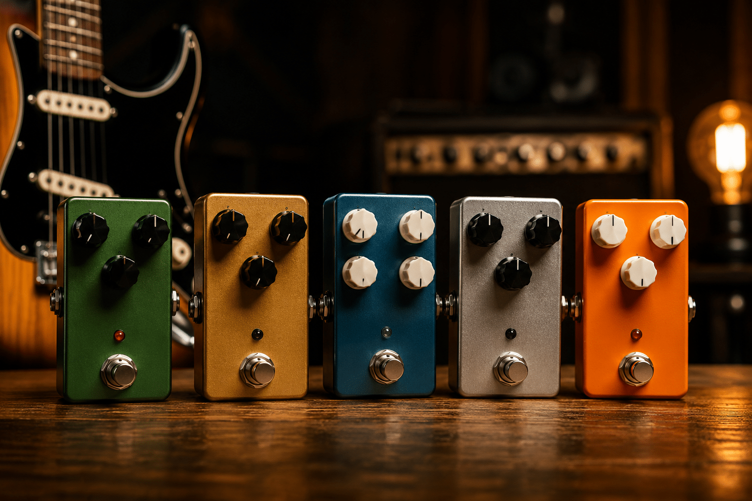 Top 5 Best Overdrive Pedals for Guitar Players