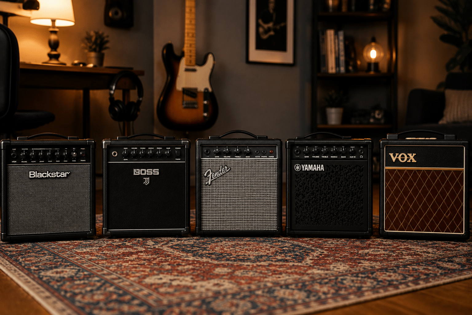 Top 5 Guitar Amplifiers for Home Practice