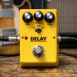 delay guitar pedal